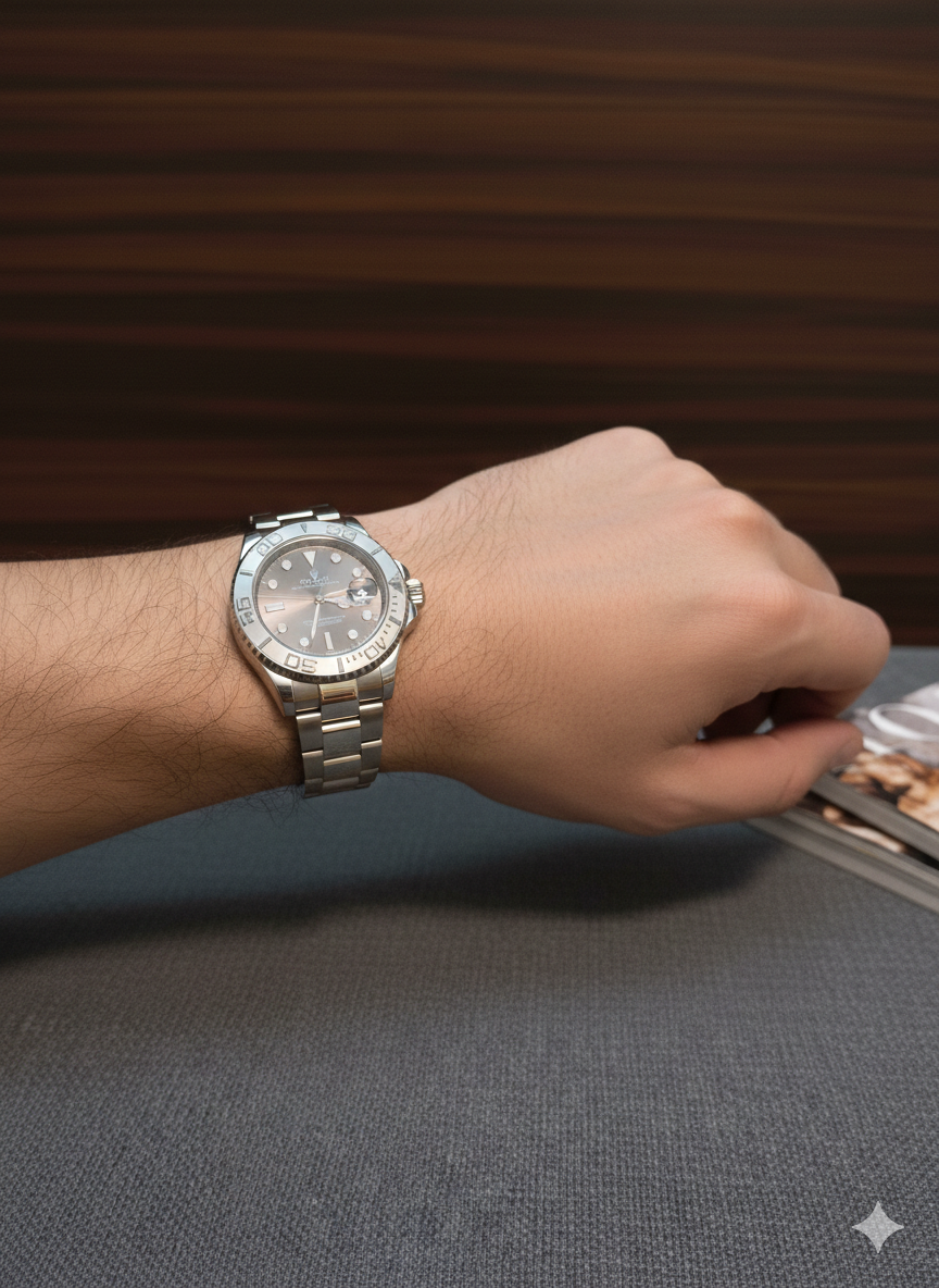 Rolex Yacht-Master Rhodium Dial - Image 4