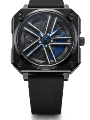 Automotive Inspired Skeleton Watch