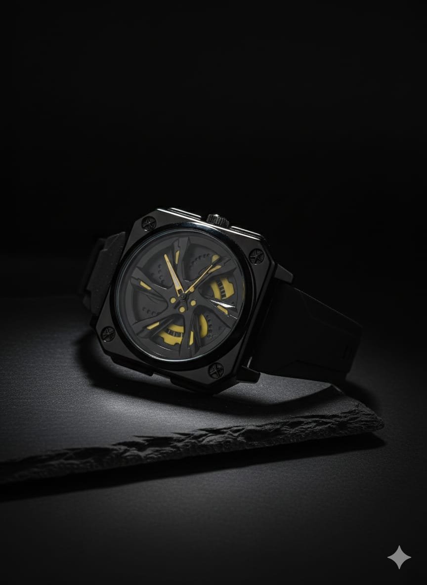 Automotive Inspired Skeleton Watch - Image 3